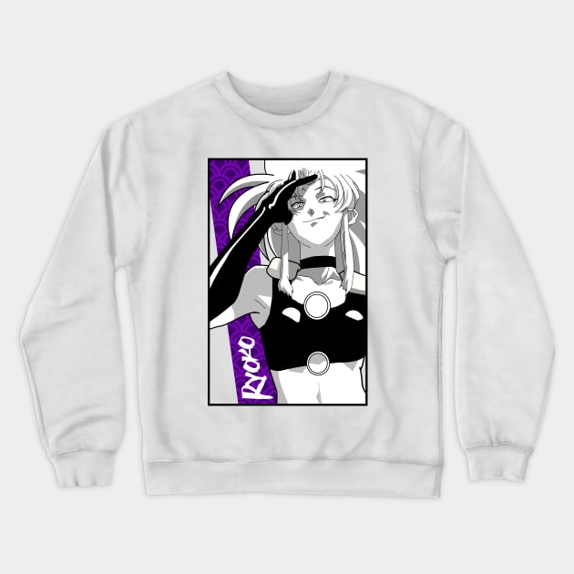 ryoko tenchi muyo Crewneck Sweatshirt by paisdelasmaquinas